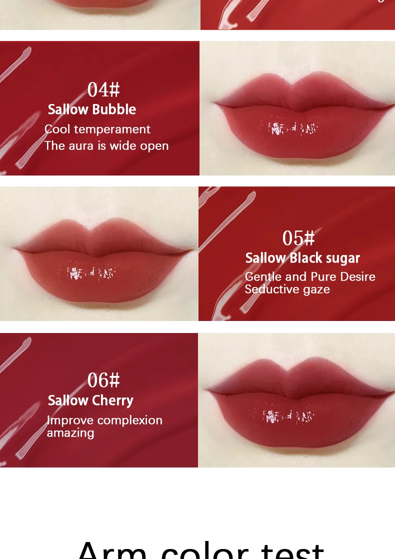 Mirror Water Glaze High Moisturizing Makeup Lasting Color Water Lip Glaze Makeup Cosmetic